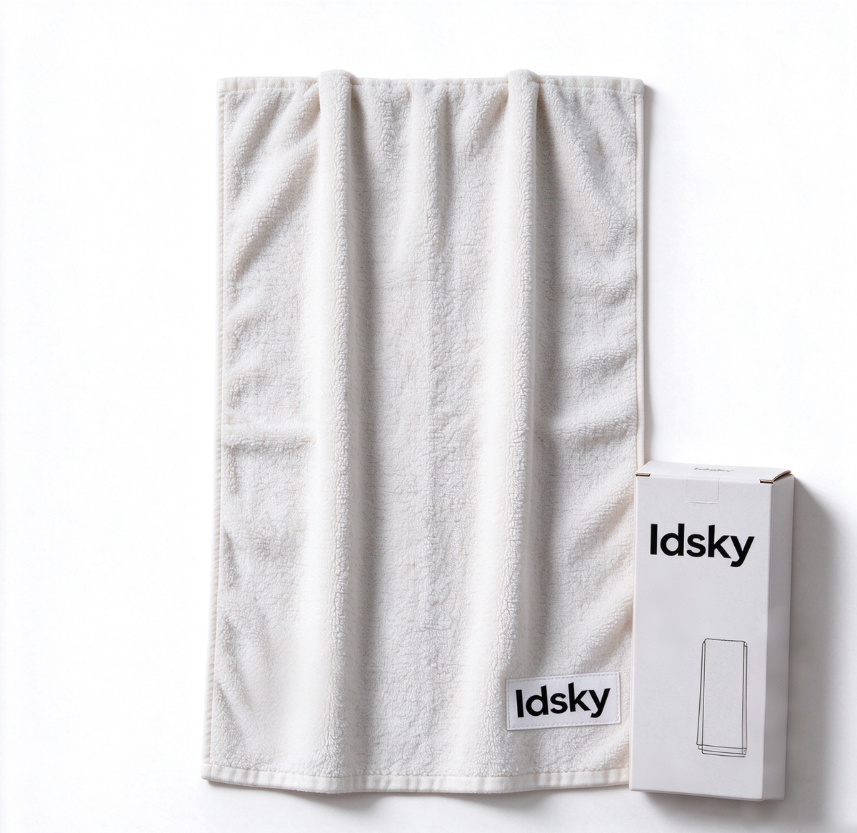 Idsky Ultra Soft Coral Fleece Hand Towel, Highly Absorbent Quick Drying Towel for Bathroom Kitchen Gym, Lightweight Plush Towel for Daily Shower Face Washing