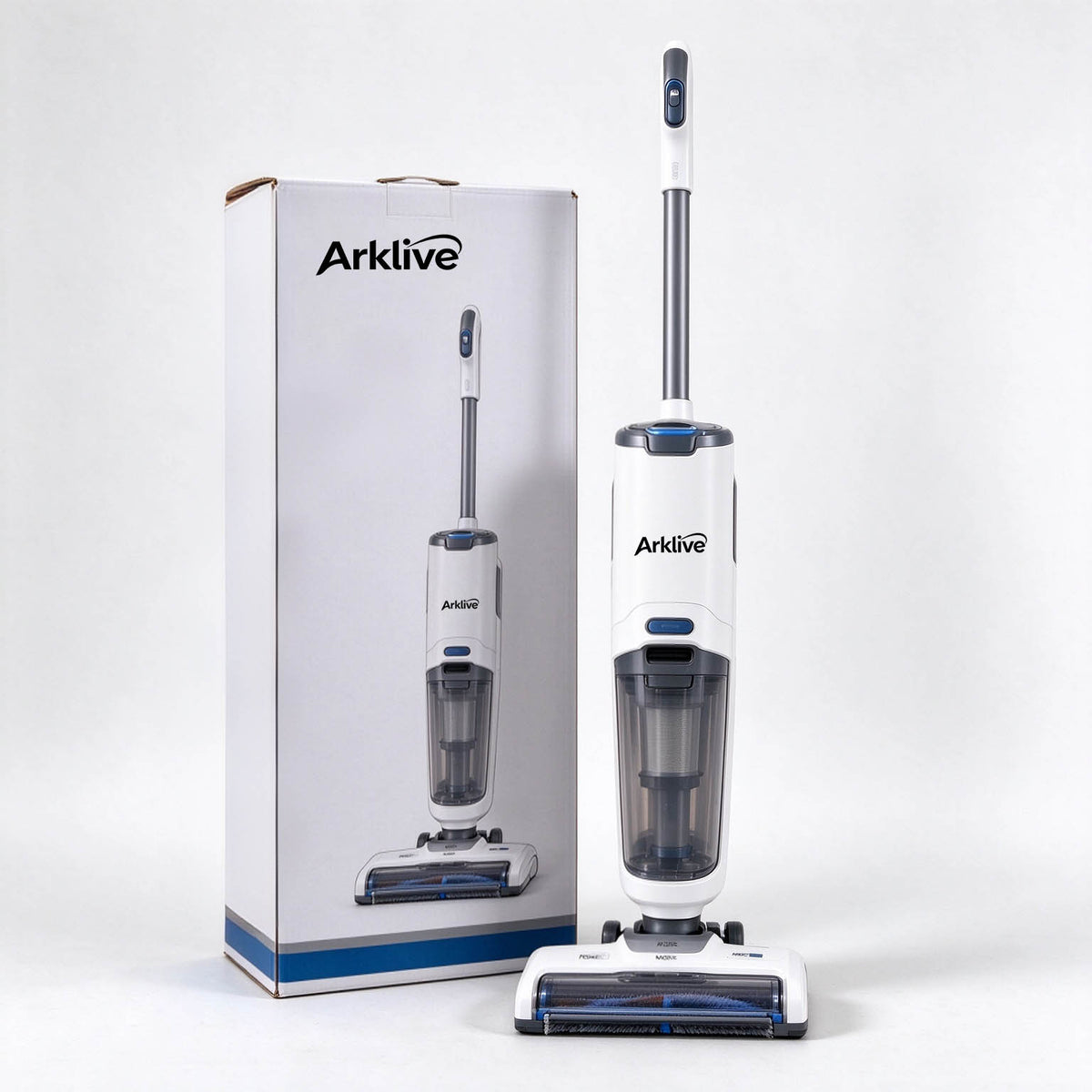 Arklive Corded Upright Electric Vacuum Cleaner, Powerful Suction Multi Surface Wet Dry Floor Cleaner for Hardwood Tile Carpet Home Cleaning