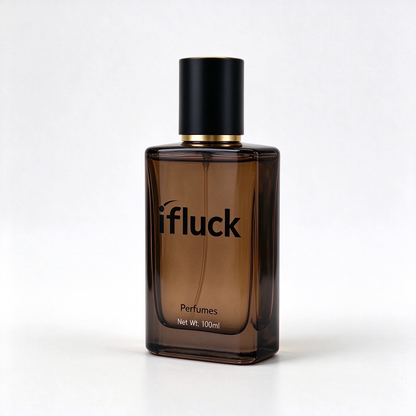ifluck Men's Woody Perfume 100ml, Long Lasting Premium Eau de Toilette, Rich Woody Scent, Versatile Fragrance for Work, Dating and Business Occasions