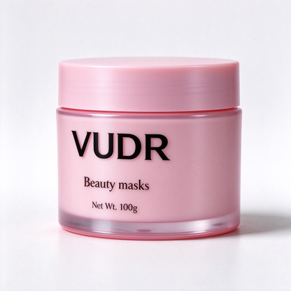 VUDR Hydrating Repair Smearing Beauty Mask 100g, Nourishing Brightening Facial Mask, Soothe Dry Skin, Improve Dull Complexion for Daily Skin Care