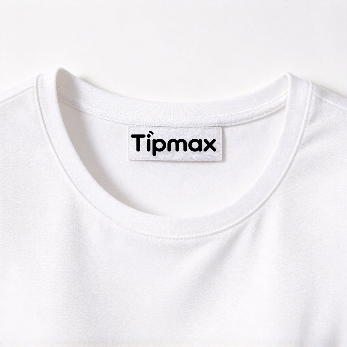 Tipmax Womens Crew Neck Short Sleeve Fit-and-Flare Dress, Soft Cotton Blend Slimming Mini Dress, Solid Casual Dress For Office And Daily Wear