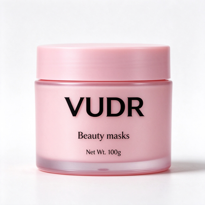 VUDR Hydrating Repair Smearing Beauty Mask 100g, Nourishing Brightening Facial Mask, Soothe Dry Skin, Improve Dull Complexion for Daily Skin Care