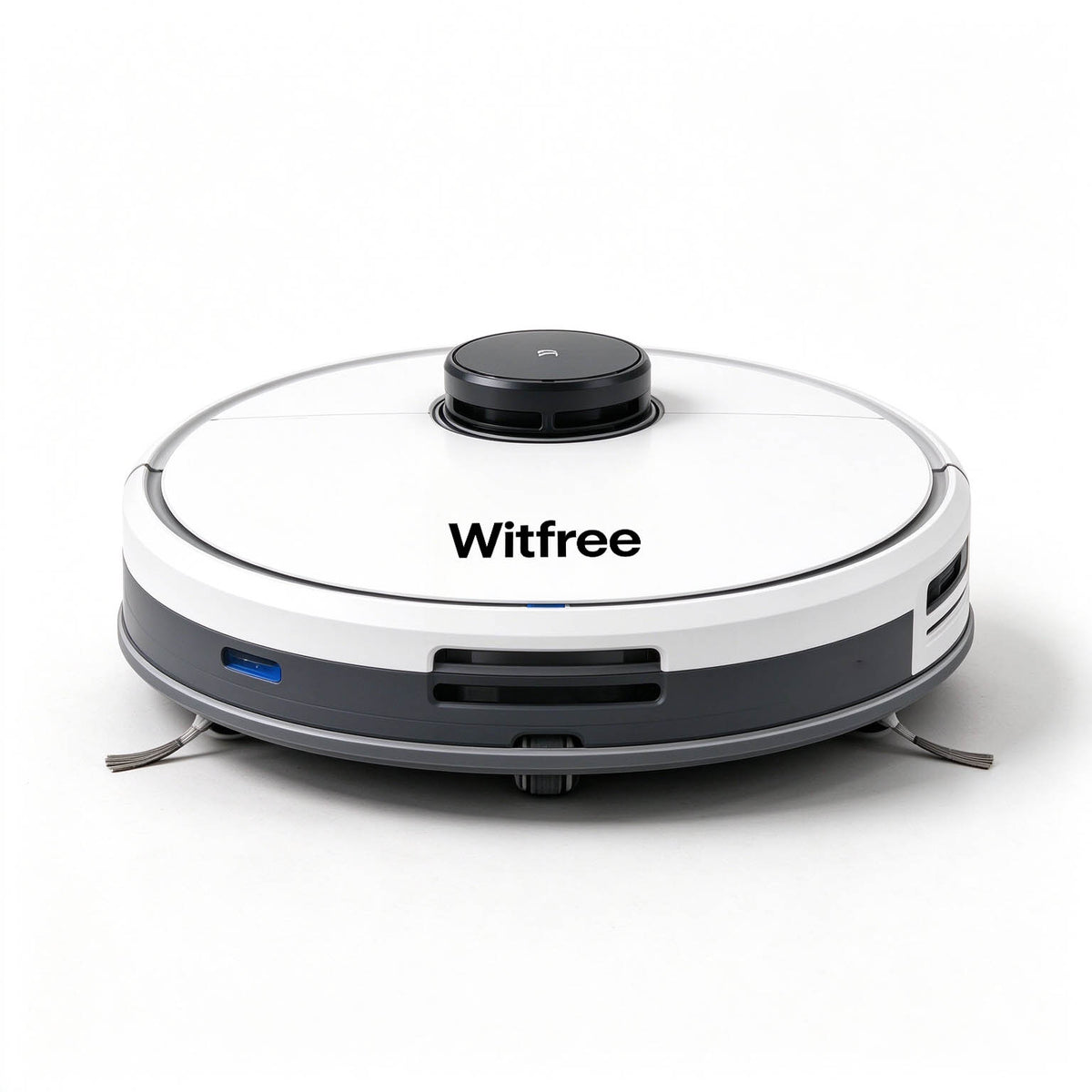 Witfree Robot Vacuum Cleaner 2000Pa Strong Suction Automatic Smart Electric Sweeper, Anti Collision Self Charging Robotic Vacuum for Hard Floor Low Pile Carpet Pet Hair Cleaning